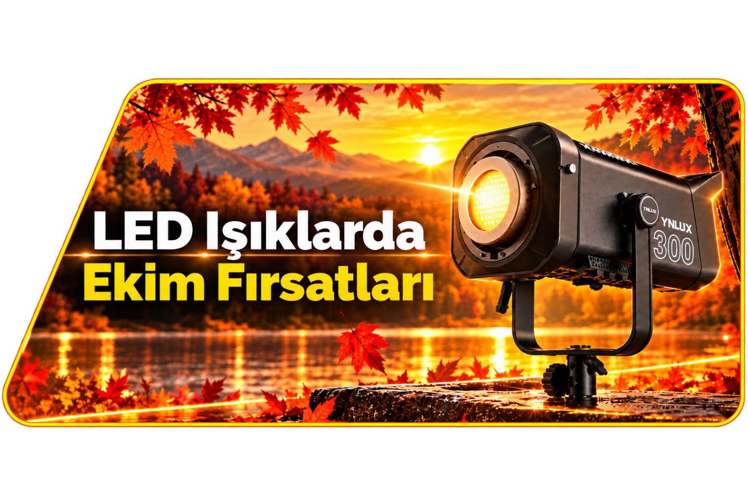 Yongnuo LED Işıklarda Ekim Fırsatları Başladı