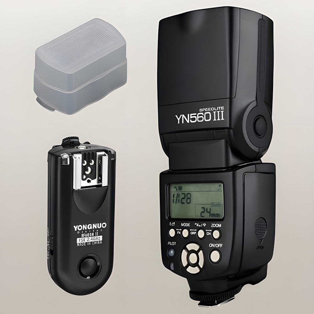 Yongnuo YN560-III Nikon Uyumlu 1+1 Flaş Seti