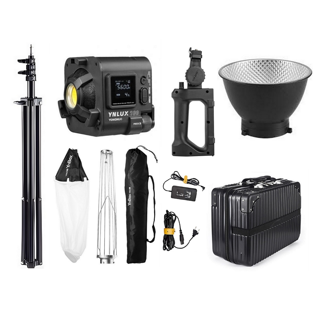 Yongnuo YNLUX100-RGB LED Işık Lantern Softbox Set