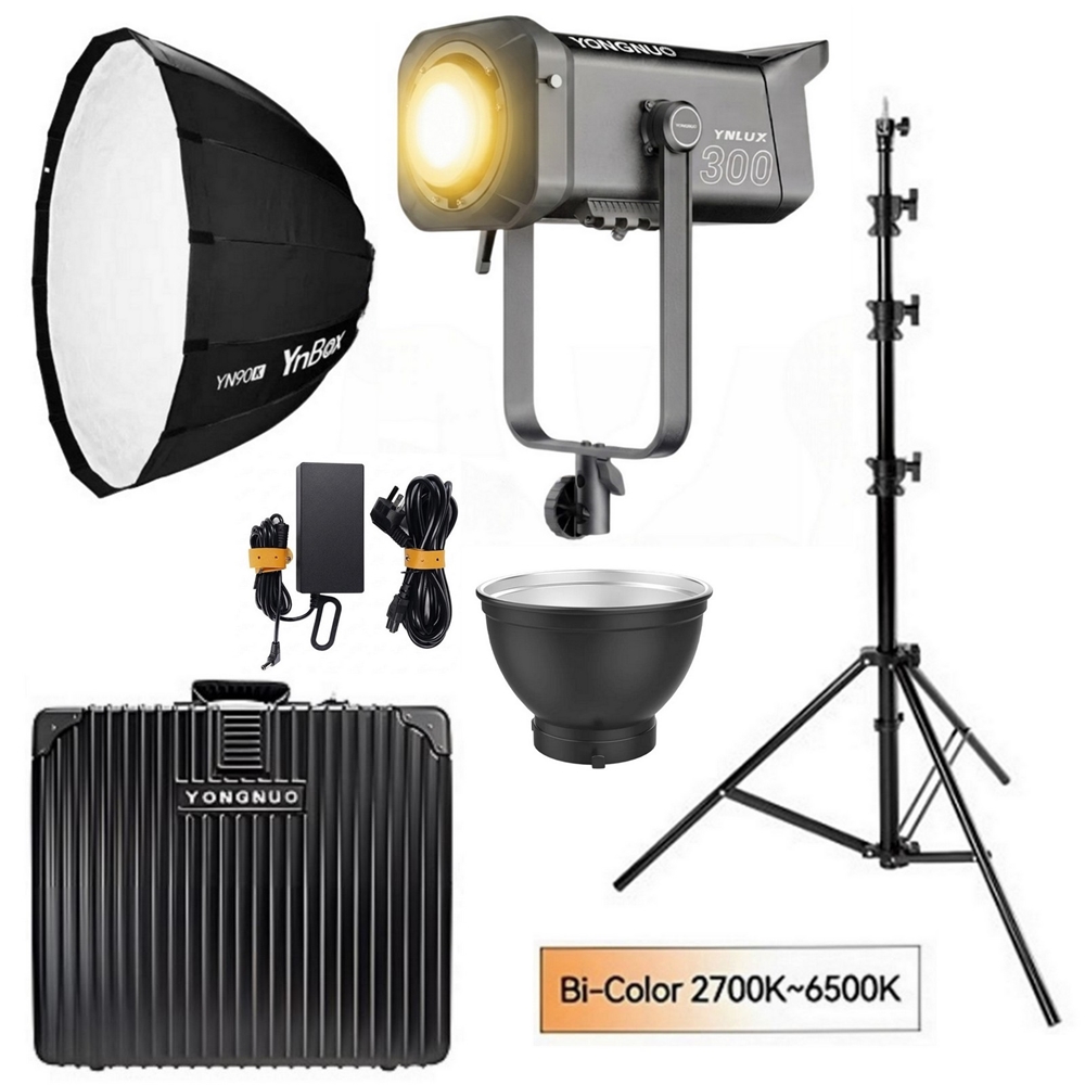 Yongnuo YNLUX300 300W Bi-Color LED Işık Seti