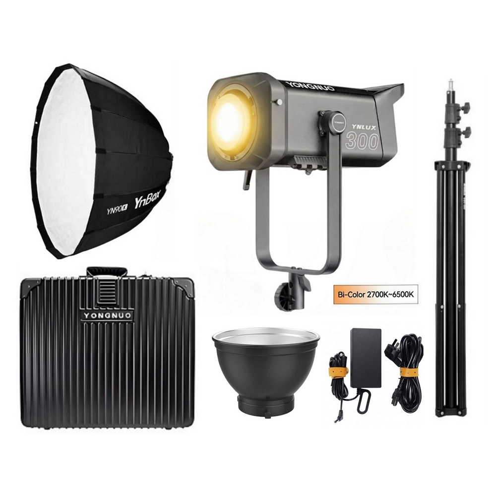 Yongnuo YNLUX300 300W Bi-Color LED Işık Seti