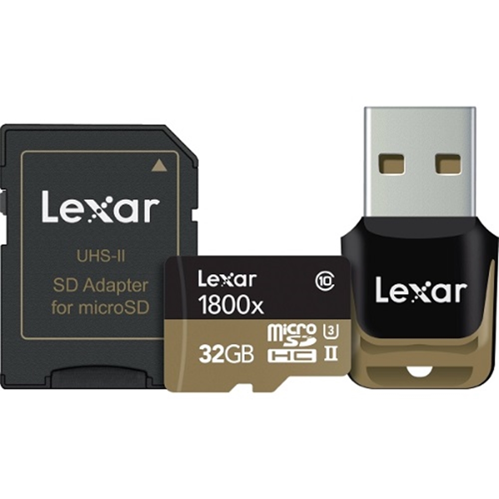 Lexar 32GB 1800x Micro SD Hafıza Kartı 270 Mb/s