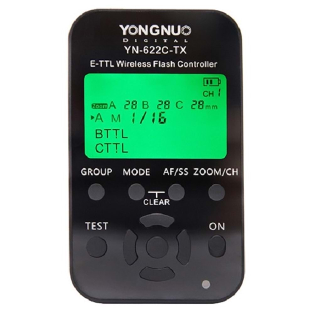 Yongnuo YN622C-TX Canon Uyumlu TTL Flaş Tetikleyici