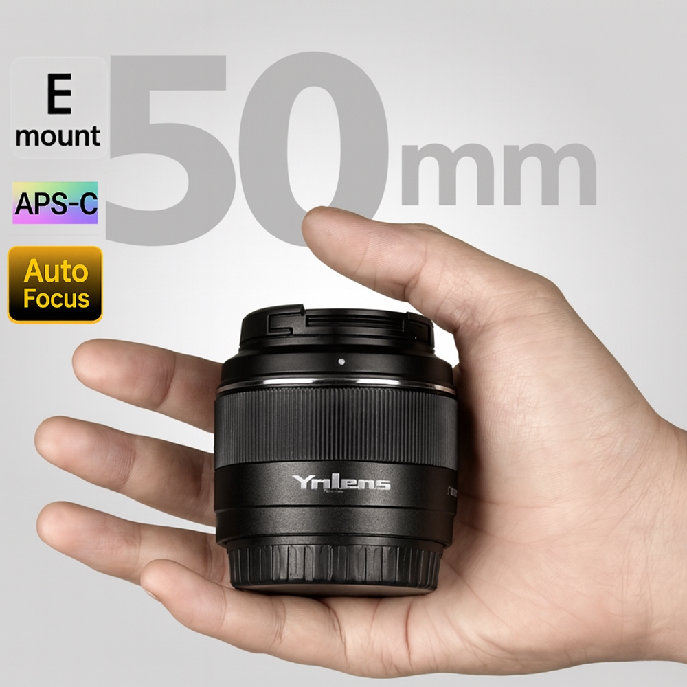 Yongnuo 50mm f/1.8 S DA DSM II APS-C Otofokus Lens (Sony E)