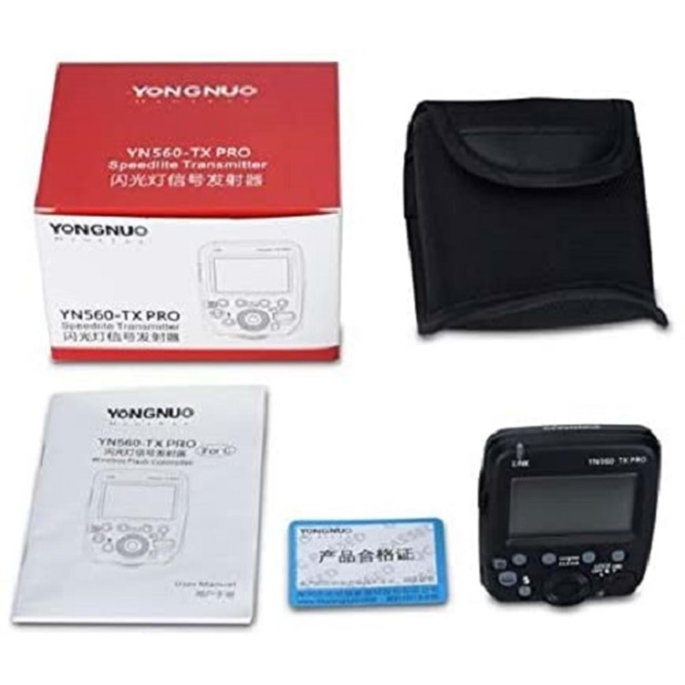 Yongnuo YN560-TX Pro C Canon Uyumlu Wireless Flaş Tetikleyici