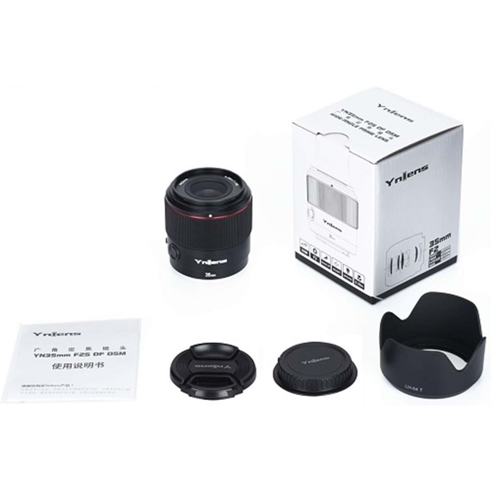 Yongnuo 35mm f/2S DF DSM Full Frame Sony E Mount Uyumlu Otofokus Prime Lens