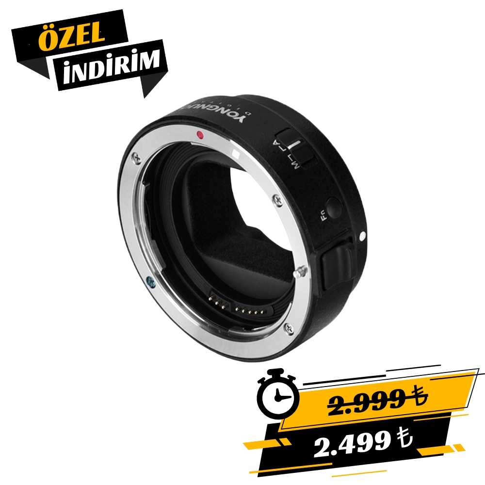 Yongnuo EF-E II Canon to Sony Otofokus Lens Adaptörü