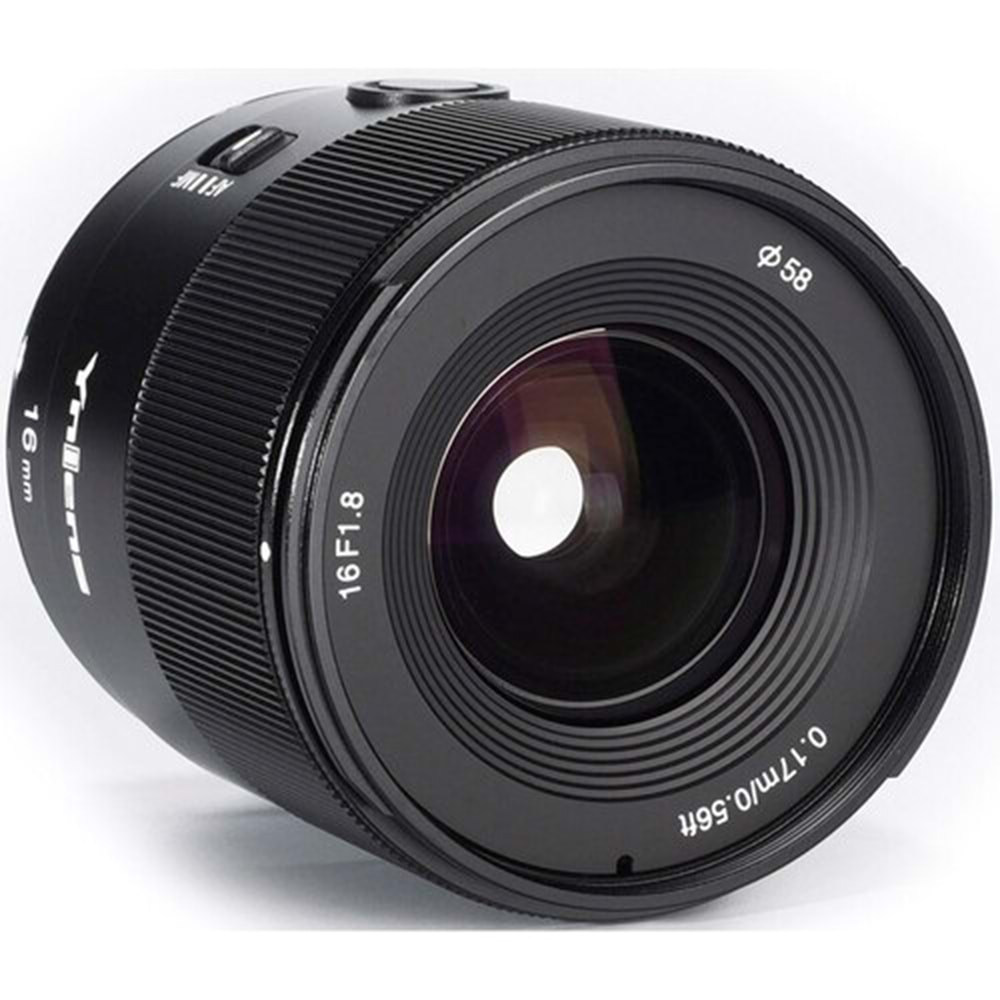 Yongnuo 16mm f/1.8S DA DSM APS-C Sony E Mount Uyumlu Otofokus Prime Lens