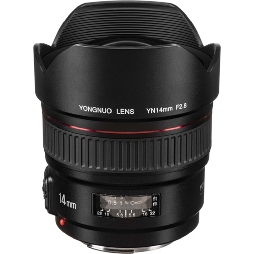 Yongnuo YN14mm f/2.8C Canon EF Mount Uyumlu Otofokus Prime Geniş Açı Lens