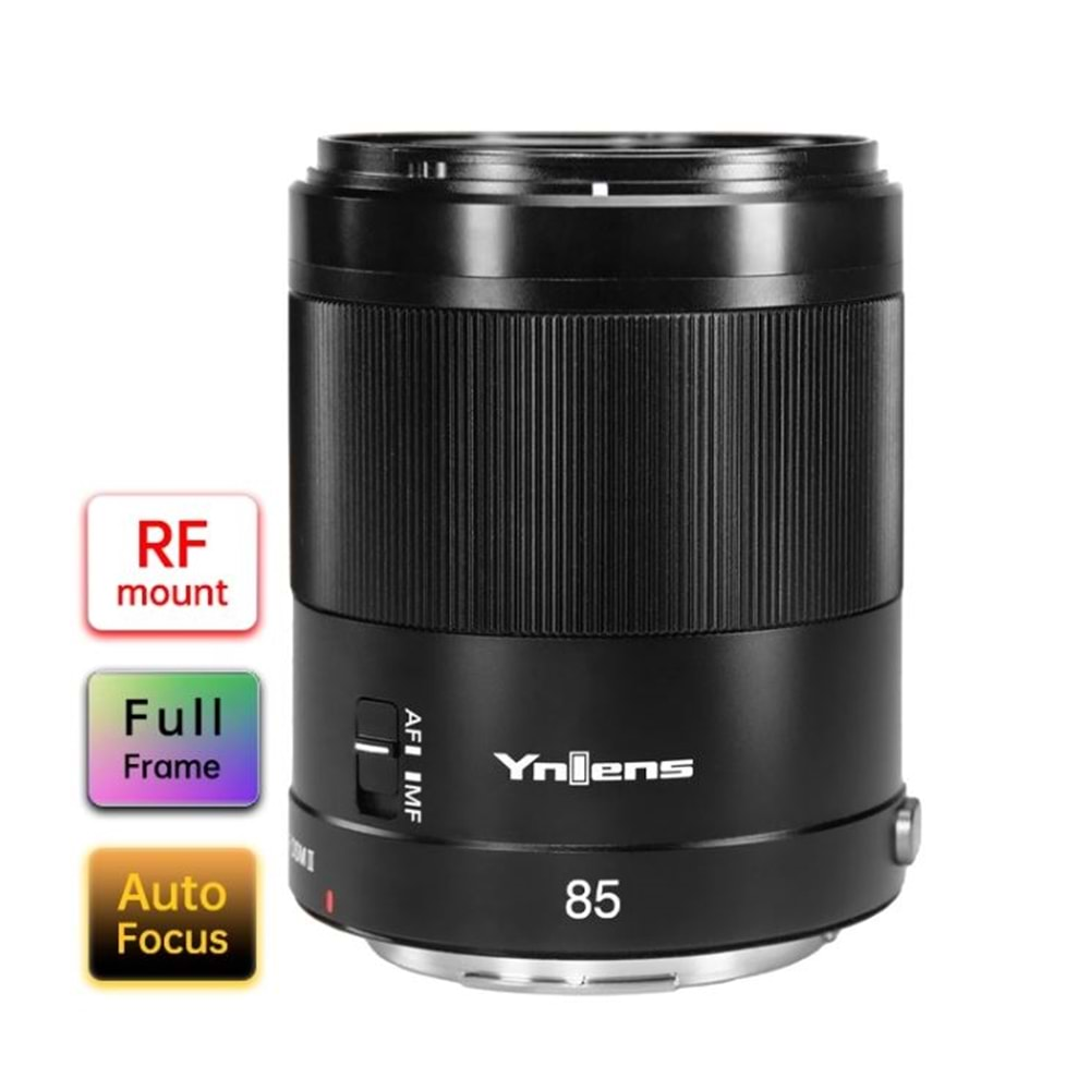 Yongnuo 85mm f/1.8R DF DSM II Canon RF Mount Uyumlu Otofokus Prime Lens