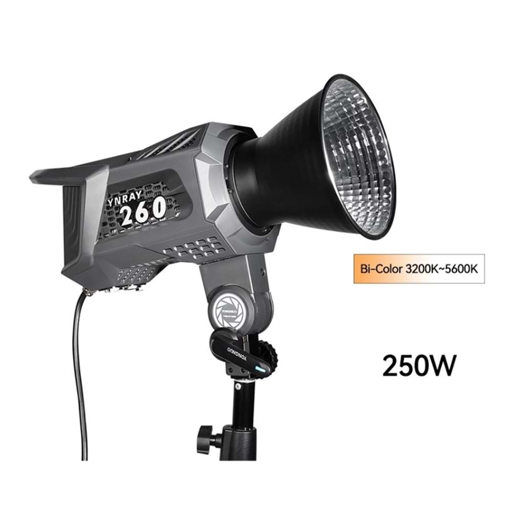 Yongnuo YNRAY260 DMX Kontrollü 250W Bi-Color COB LED Işık (Kit Versiyon)