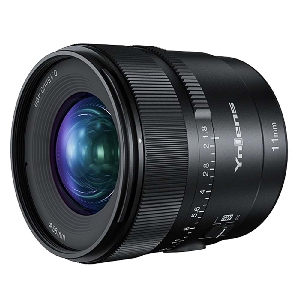 Yongnuo 11mm F/1.8S DA DSM WL Sony E-Mount Wireless APS-C Geniş Açı Lens