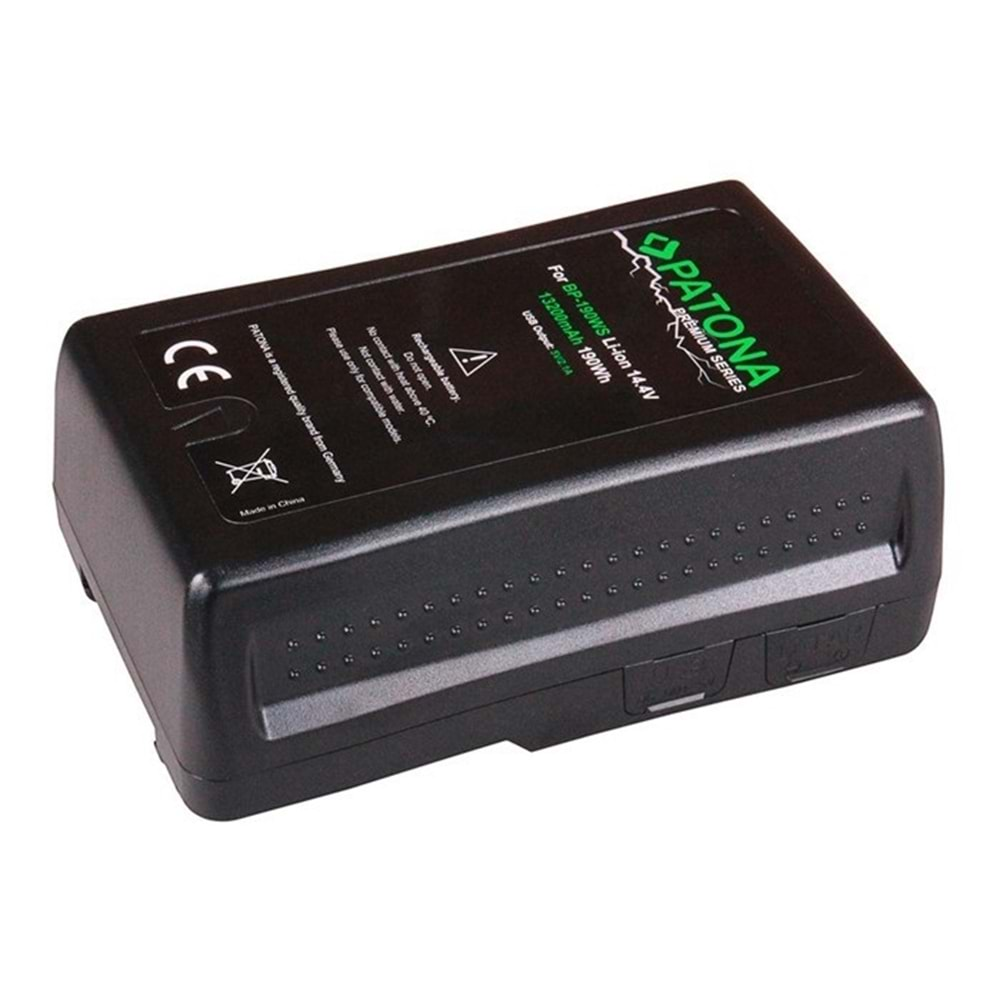 PATONA 1255 V-Mount Batarya 13200Mah 190Wh