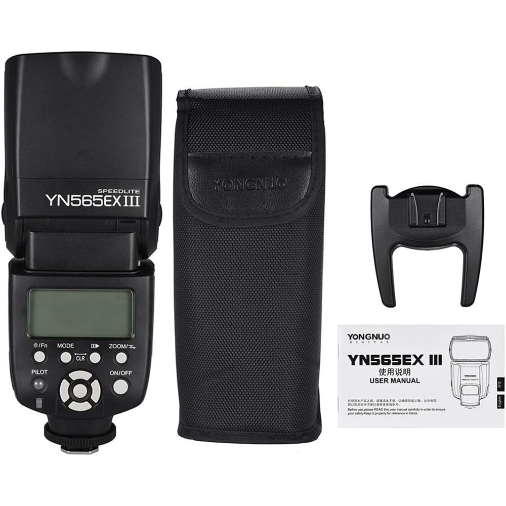 Yongnuo YN565-EX III Canon Uyumlu TTL Tepe Flaşı