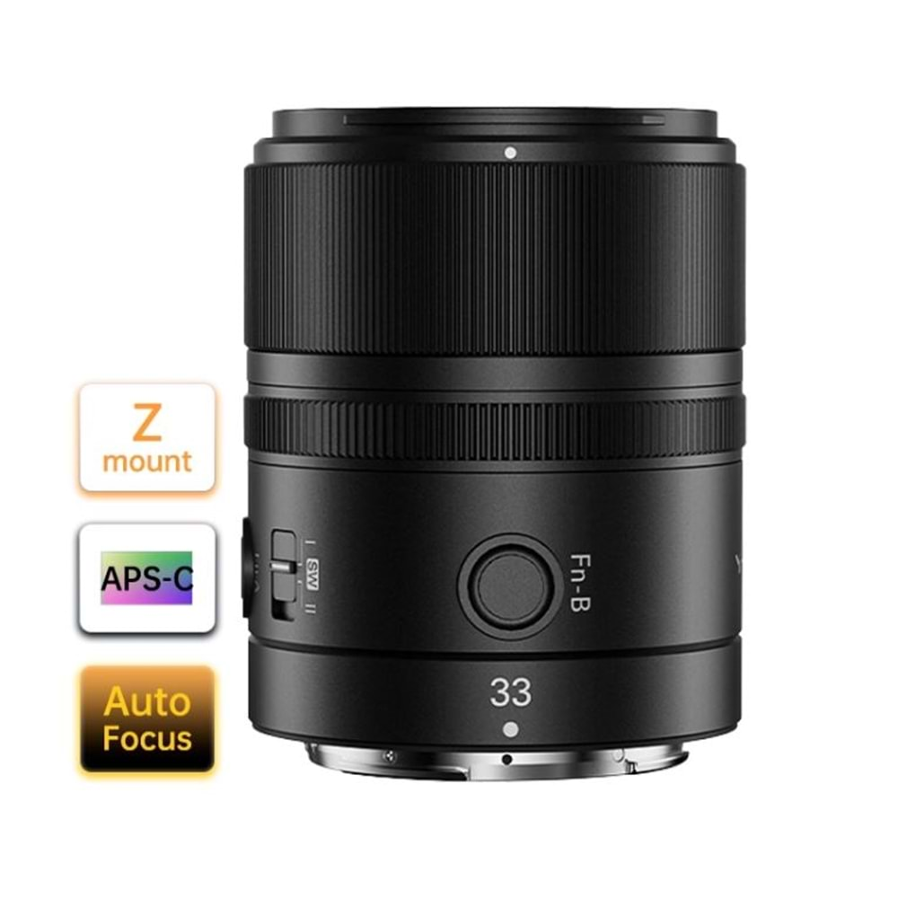 Yongnuo 33mm F1.4Z DA DSM Pro WL Nikon Z Mount APS-C Wireless Lens