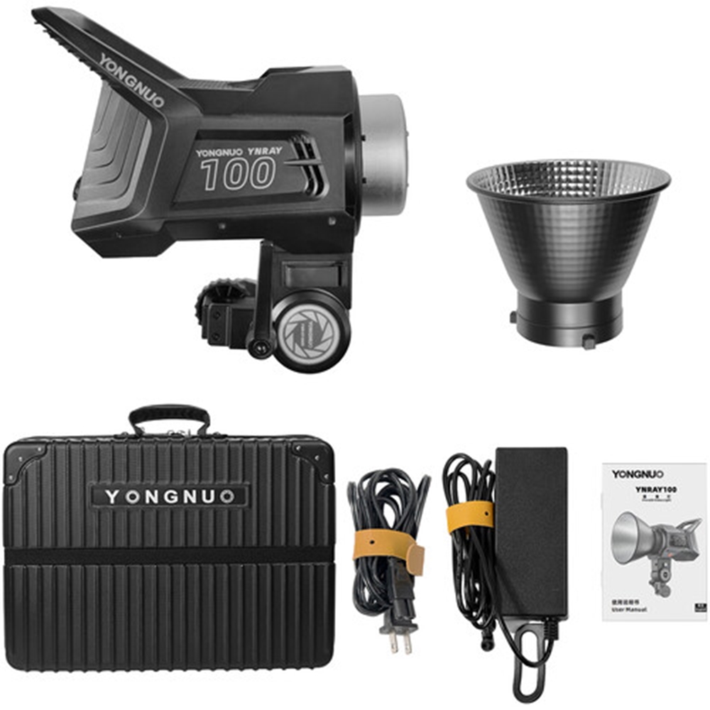 Yongnuo YNRAY100 2700-6500K Bi-Color 120W COB LED Işık (Kit)