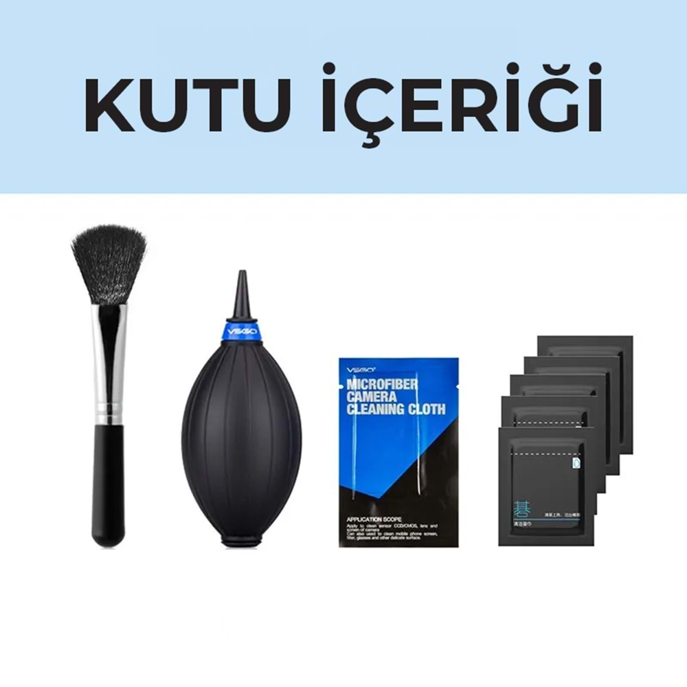 Yongnuo YN-VS001 Temizlik Kiti 4 Parça Set