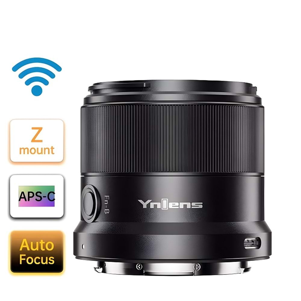 Yongnuo 35mm f/1.8Z DA DSM WL APS-C Wireless Otofokus Lens (Nikon Z)