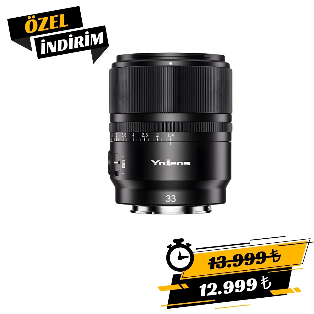 Yongnuo 33mm f/1.4S DA DSM WL APS-C Otofokus Wireless Lens (Sony E)