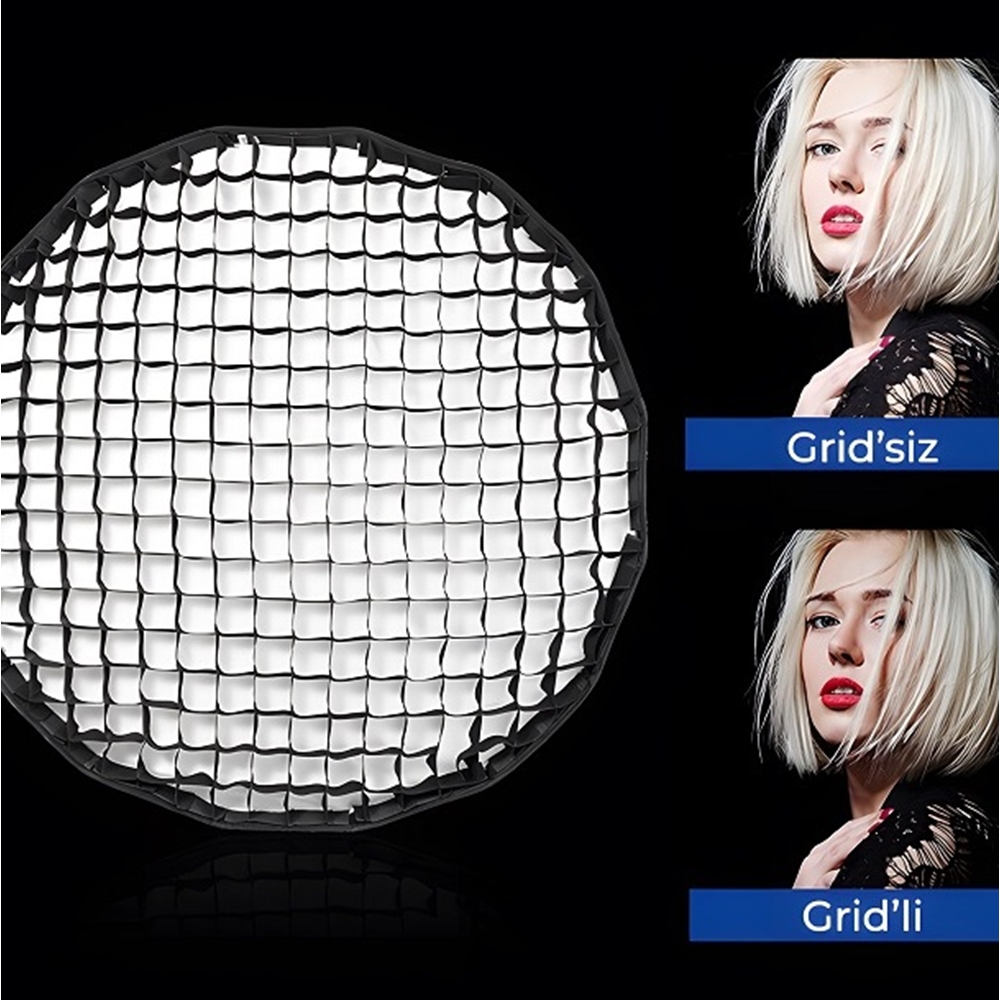 LATT LS-90 Softbox Grid Petek Izgara 90cm