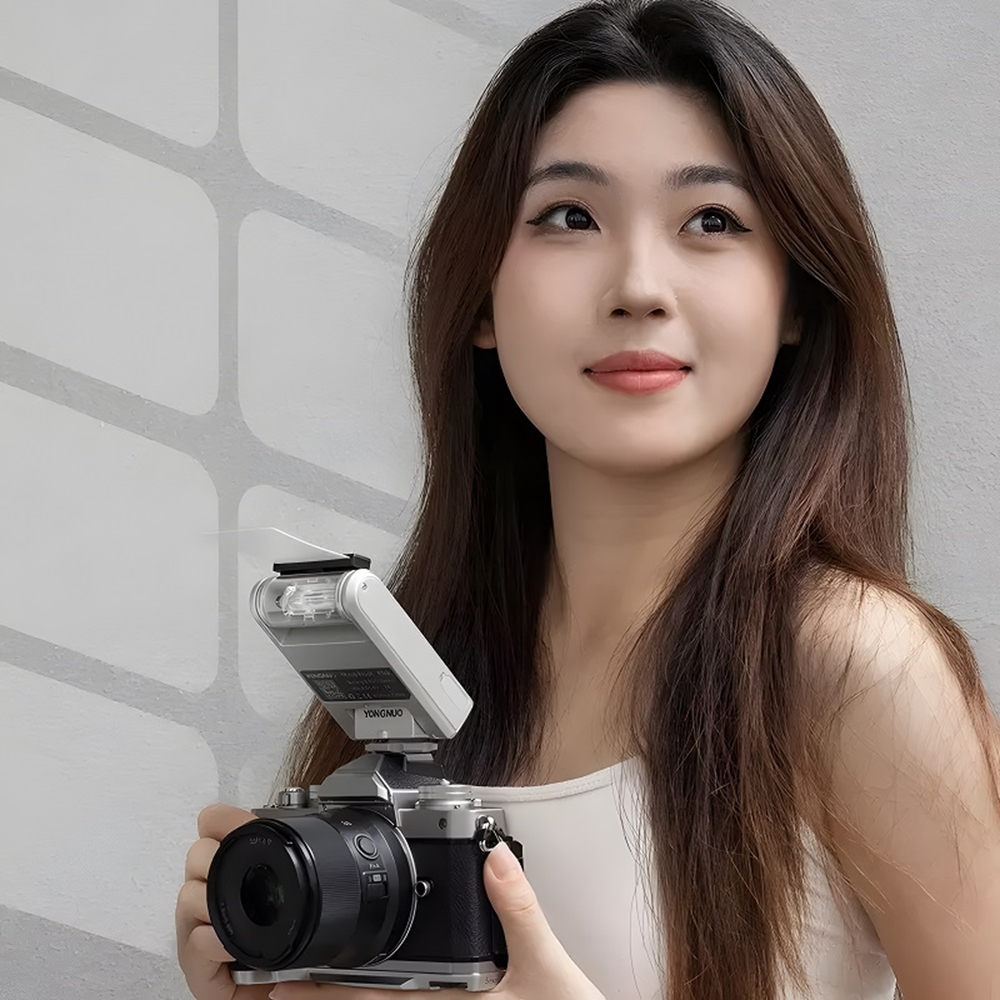 Yongnuo YN6 Micro Bataryalı Sony Uyumlu Tepe Flaşı (Beyaz)