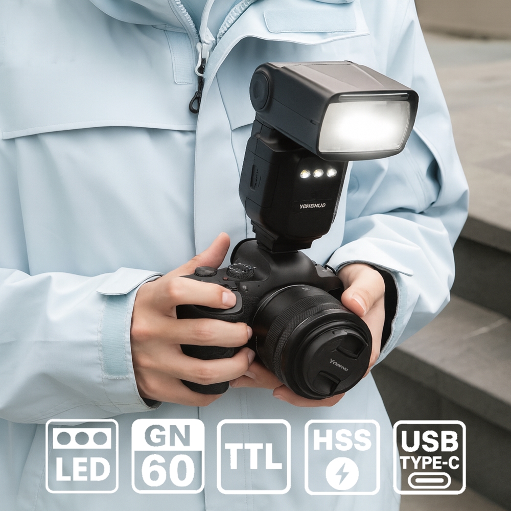 Yongnuo YN968S III Dahili Led Sony Uyumlu HSS TTL Tepe Flaşı