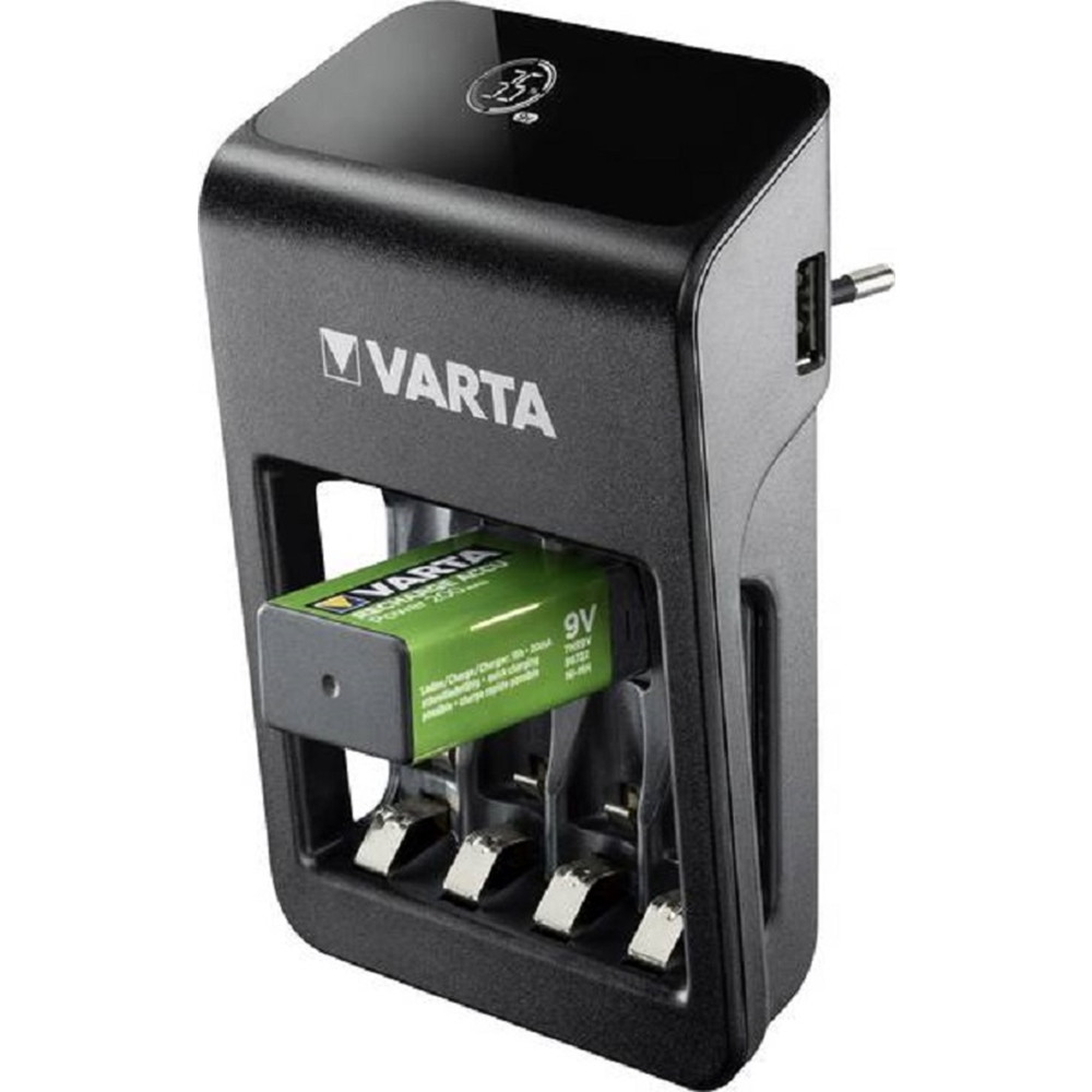 Varta LCD Plug+ Plus Şarj Cihazı + 4*2100 mAh AA Şarjlı Pil