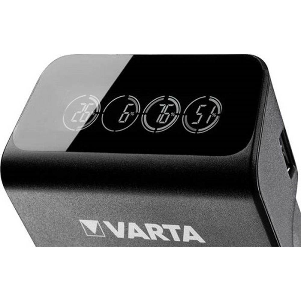 Varta LCD Plug+ Plus Şarj Cihazı + 4*2100 mAh AA Şarjlı Pil