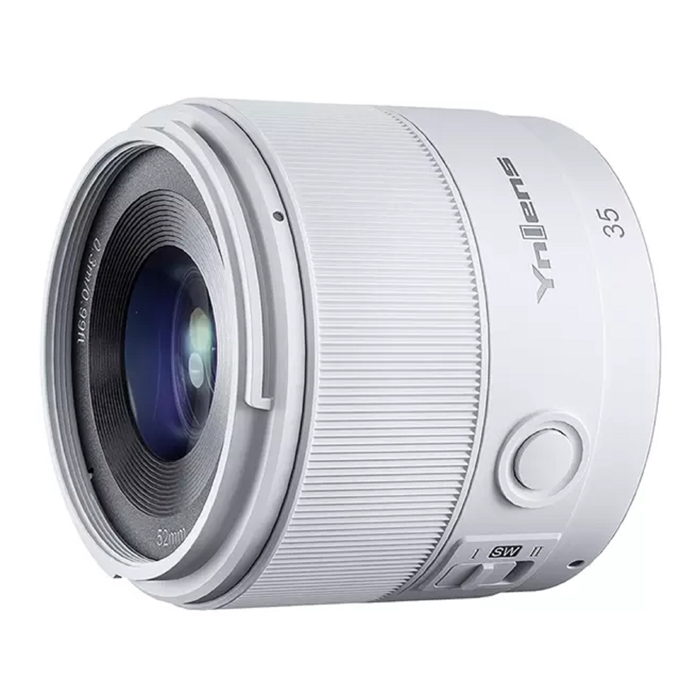 Yongnuo 35mm F1.8S DA DSM WL Otofokus Wireless Lens (Sony E) Beyaz