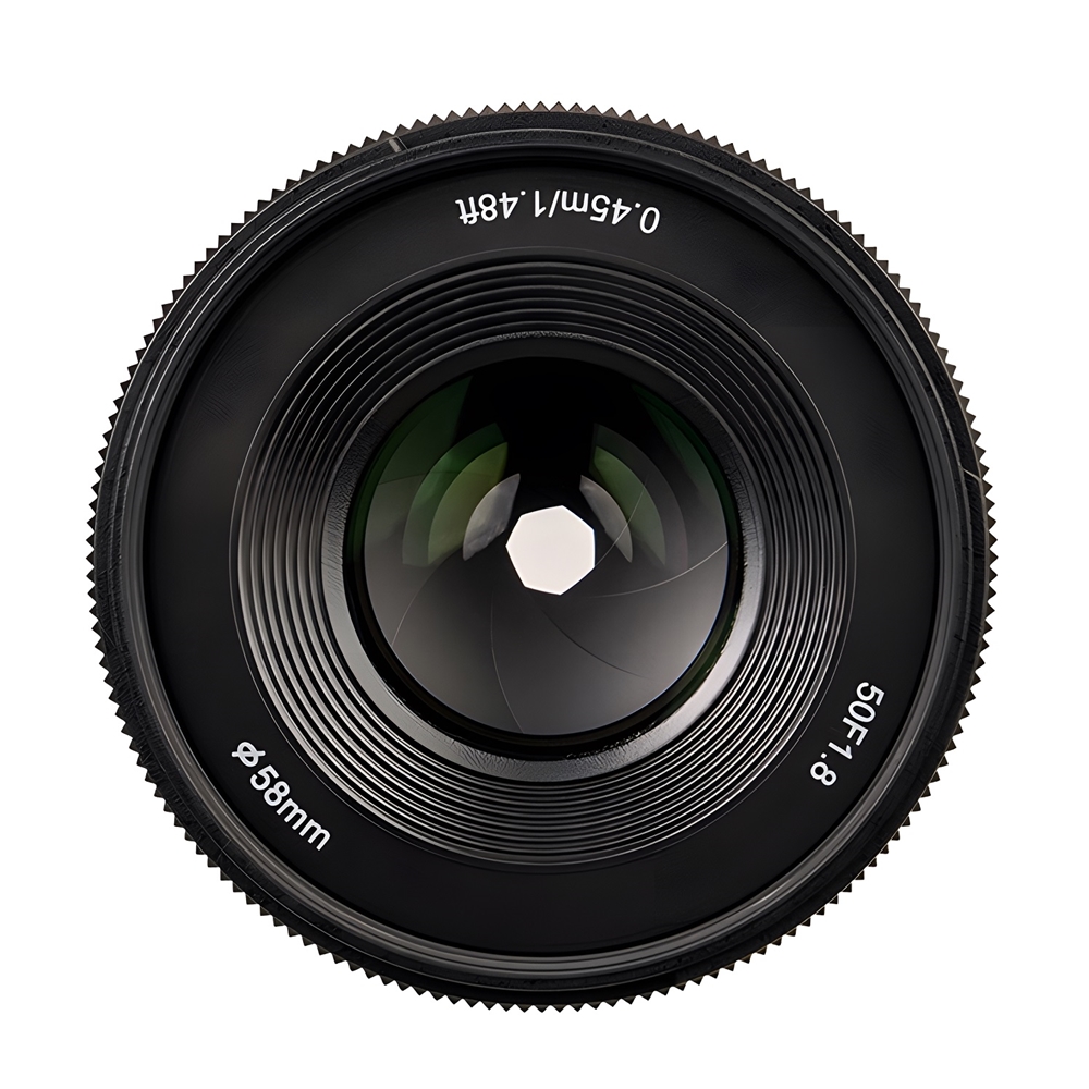 Yongnuo 50mm f/1.8S DA Lite APS-C Otofokus Lens (Sony E) Siyah