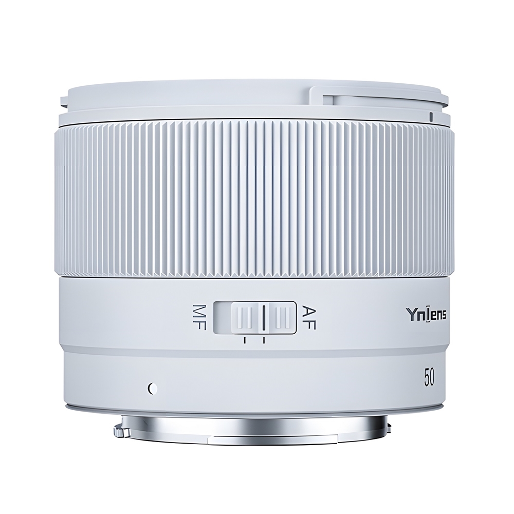 Yongnuo 50mm f/1.8S DA Lite APS-C Otofokus Lens (Sony E) Beyaz