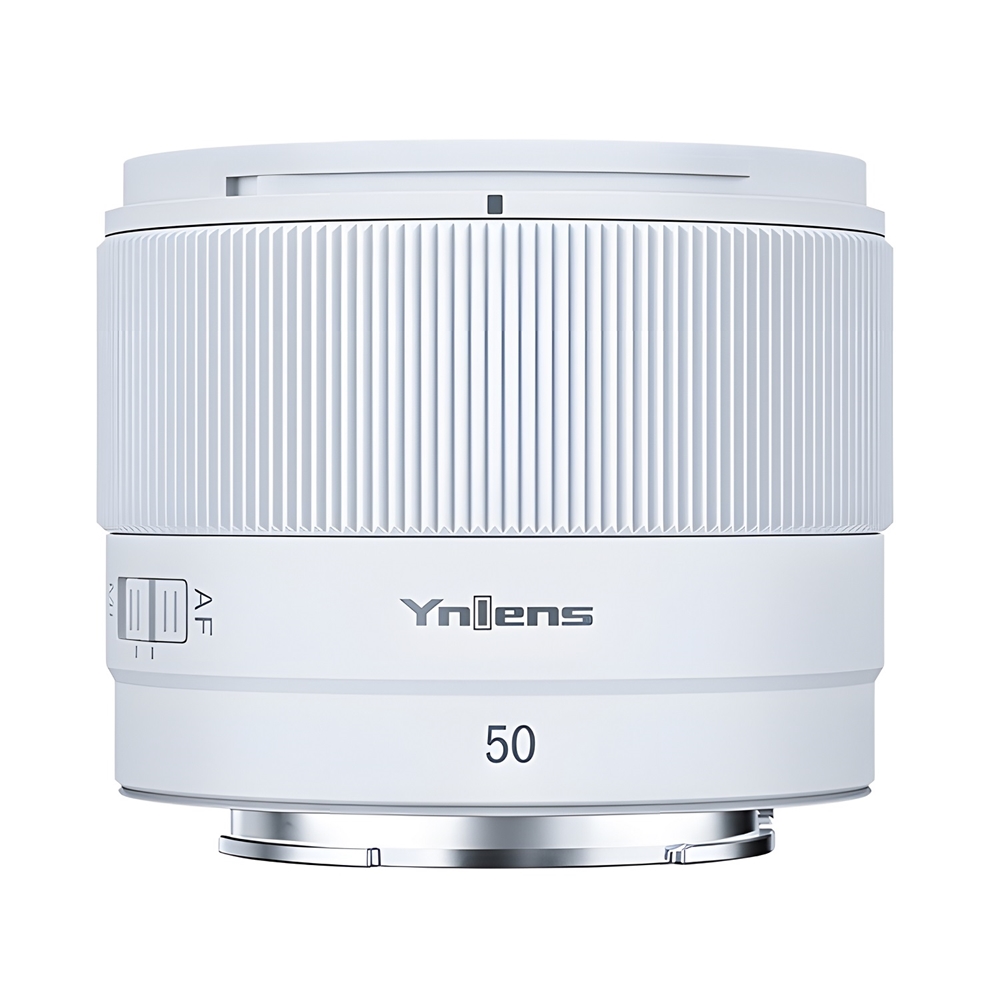 Yongnuo 50mm f/1.8S DA Lite APS-C Otofokus Lens (Sony E) Beyaz