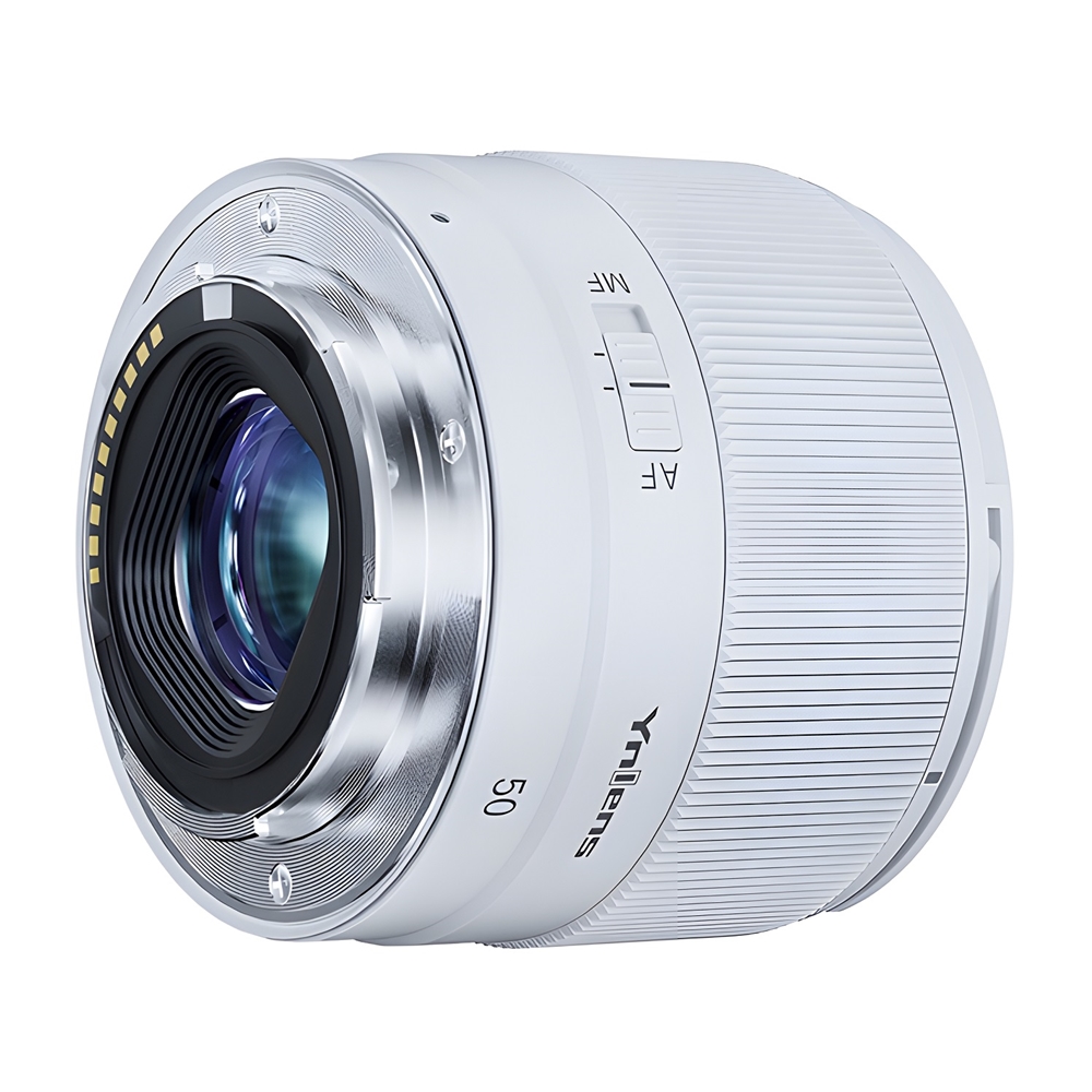 Yongnuo 50mm f/1.8S DA Lite APS-C Otofokus Lens (Sony E) Beyaz