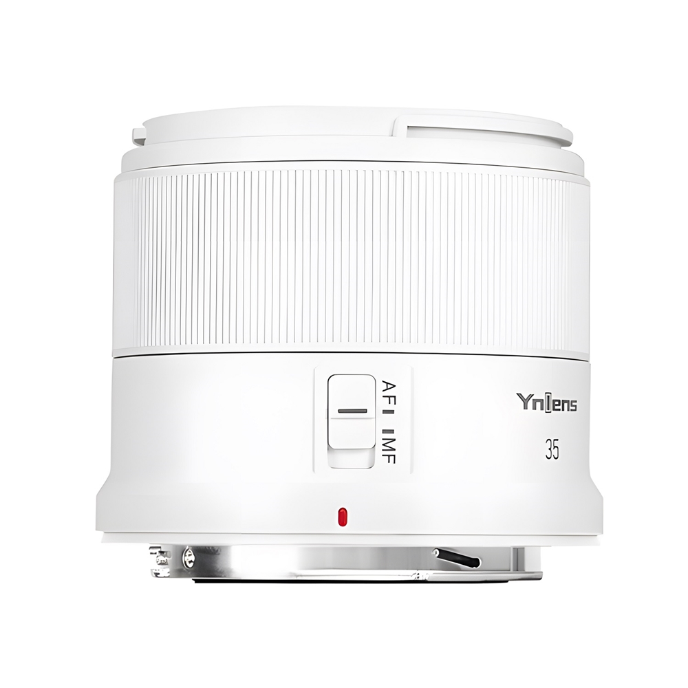 Yongnuo 35mm f/1.8R DA DSM APS-C Otofokus Lens (Canon RF) Beyaz