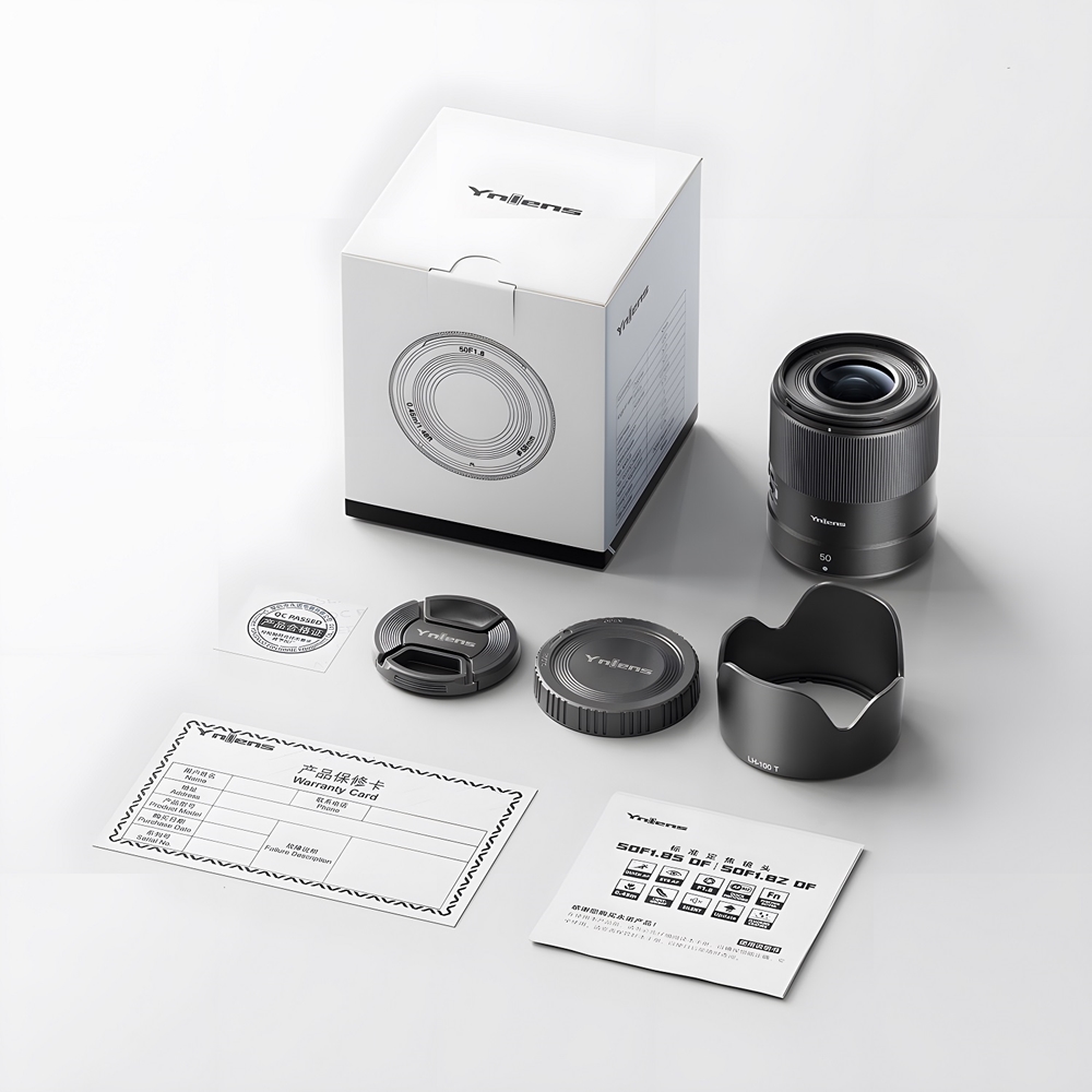 Yongnuo 50mm f/1.8Z DF Lite Full Frame Lens (Nikon Z) Siyah