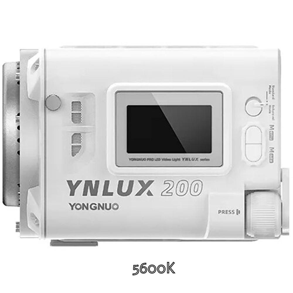 Yongnuo YNLUX200 200W 5600K LED Işık Beyaz Kasa (Monolight)