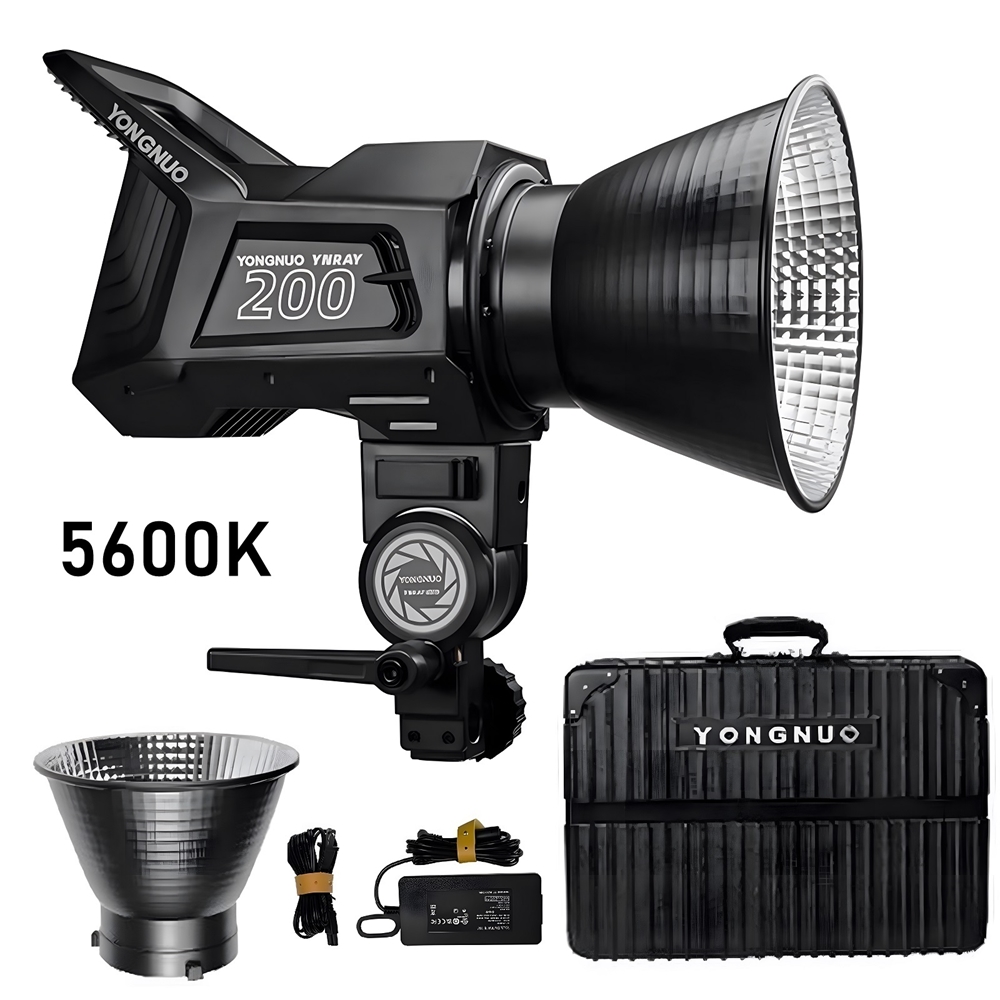 Yongnuo YNRAY200 5600K 200W COB LED Işık (Kit)