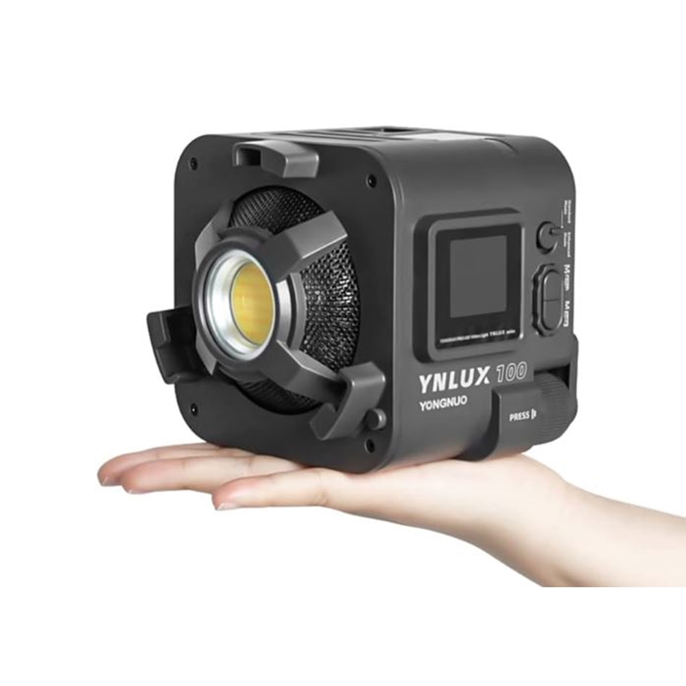Yongnuo YNLUX100 5600K COB LED Işık, Siyah Kasa (Monolight)