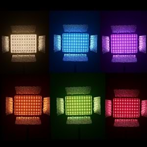 Yongnuo YN300-IV 2'li Bi-Color RGB Led Işık Seti