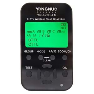 Yongnuo YN622C-TX Canon Uyumlu TTL Flaş Tetikleyici