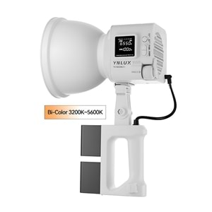 Yongnuo YNLUX100 100W Bi-Color COB LED Işık-Beyaz Kasa (Kit Versiyon)