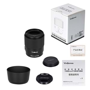 Yongnuo 50mm f/1.8S DF DSM Full Frame Sony E Mount Uyumlu Otofokus Prime Lens