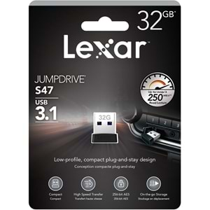 Lexar 32 GB JumpDrive S47 USB 3.1 Flaş Bellek