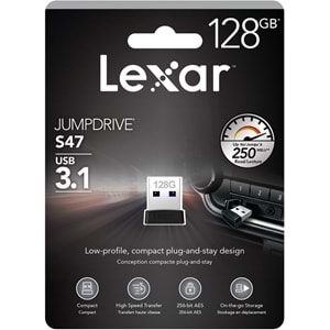 Lexar 128 GB JumpDrive S47 USB 3.1 Flaş Bellek