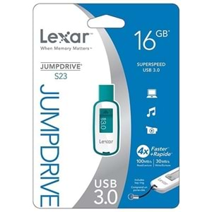 LEXAR 16 GB JumpDrive S23 USB 3.0 Flaş Bellek