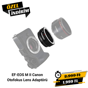 Yongnuo EF-EOS M II Canon Otofokus Lens Adaptörü (Canon EF Mount)