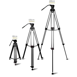 LATT Pixo 180 Profosyonel Alüminyum Video Tripod Kiti 180cm