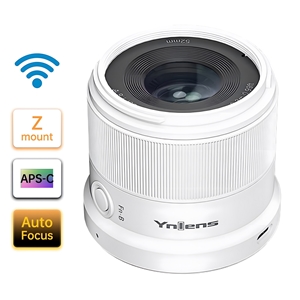 Yongnuo 35mm f/1.8Z DA DSM WL APS-C Wireless Otofokus Lens (Nikon Z) Beyaz
