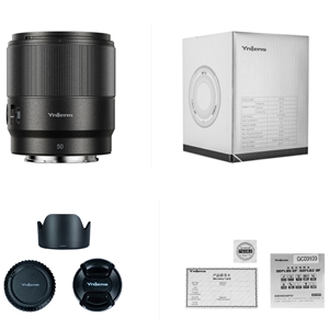 Yongnuo 50mm f/1.8S DF Full Frame Otofokus Lens (Sony E) Siyah