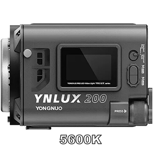 Yongnuo YNLUX200 200W 5600K LED Işık Gri Kasa (Monolight)